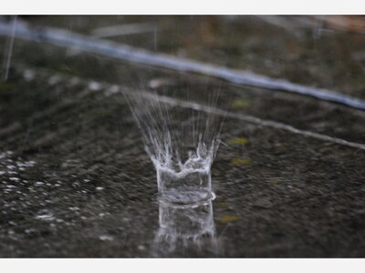 Have we had more rainy days lately than usual?