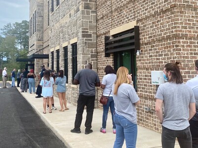 Which groups are voting in larger numbers so far in Baldwin County?