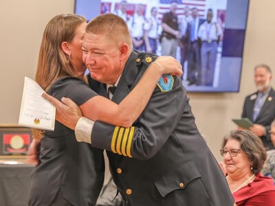 JOB WELL DONE, CHIEF! Hodnett retires from GMC after 34 years