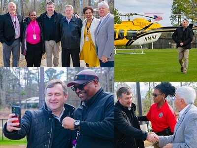  Kirby  blows into town, takes a tour of Baldwin High