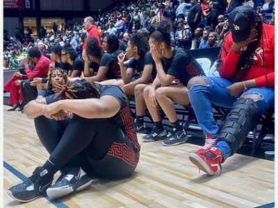 Up four points with 1:07 to play, Bravettes lose a state championship heartbreaker