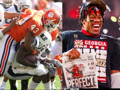 Who's Milledgeville's most decorated college football player ever?