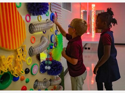 School district fully embracing the  sensory room  concept