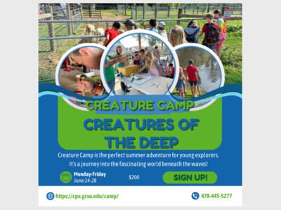 Creature Camp: Creatures of the Deep!