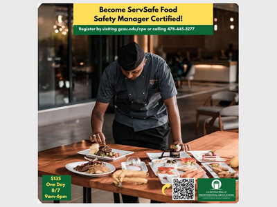 Servsafe Food Safety Manager Certification class